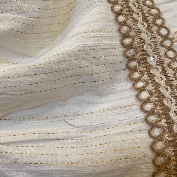 Ramy Brook Maxine Lurex Coverup Mini Dress Model Sample Sz S - Picture 14 of 16